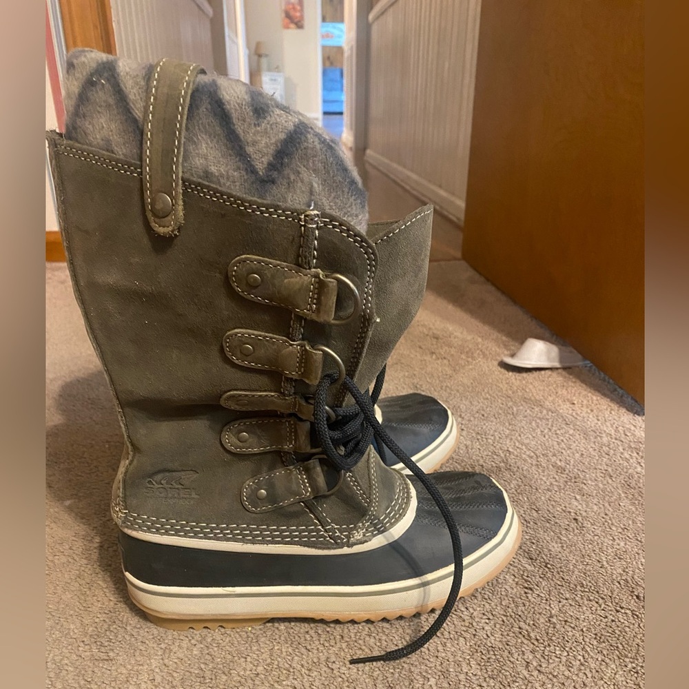 Sorel Womens Joan Of Arctic Knit Winter Boots